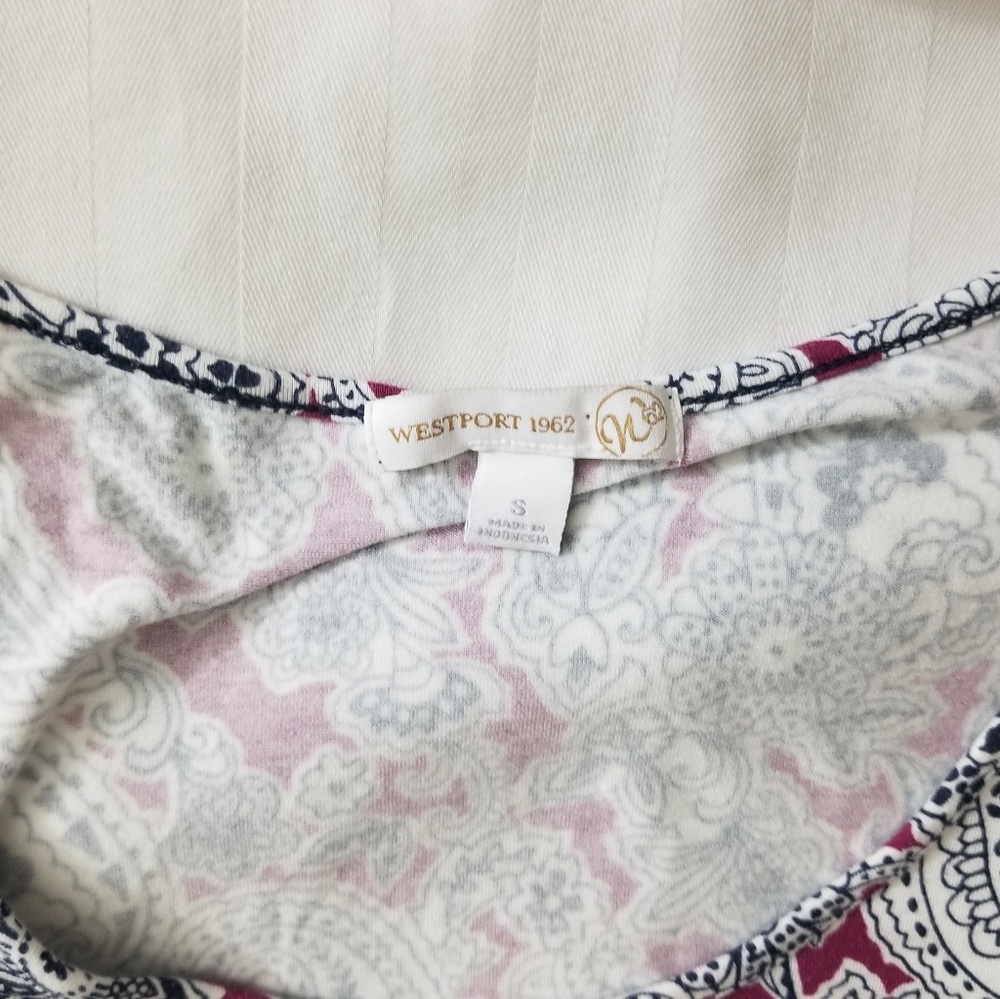 Westport 1962 Cold Shoulder Long Sleeve Top - Picture 3 of 3